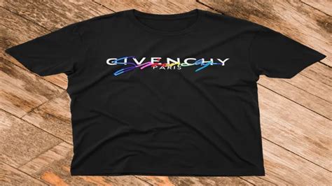 givenchy black logo t shirt|givenchy t shirt size chart.